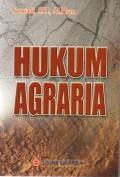 Hukum Agraria