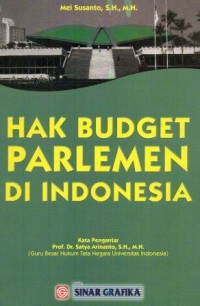 Hak Budget Parlemen Di Indonesia