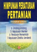 Himpunan Peraturan Pertanian