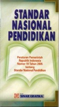 Standar Nasional Pendidikan