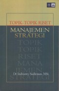 Topik-Topik Riset Manajemen Strategi