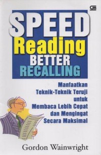 Speed Reading Better Recalling