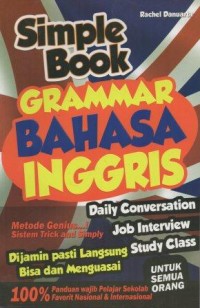 Simple Book Grammar Bahasa Inggris