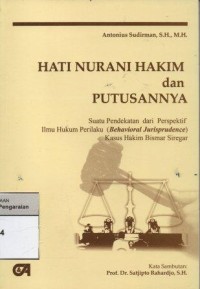 Image of Hati Nurani hakim dan Putusanya