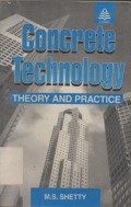 Concrete Technology Theory And Practice