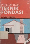 Pengantar Teknik Fondasi