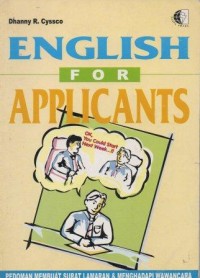 Image of English For Aplicants