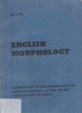 English Morphology