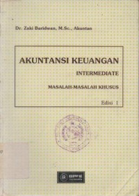 Akuntansi Keuangan Intermediate Masalah-Masalah Khusus