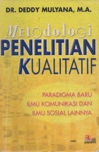 Metodologi Penelitian Kualitatif