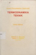 Termodinamika Teknik : Kunci/ Penyelesaian Soal-Soal