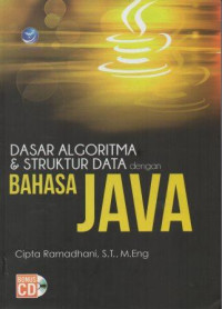 Image of Dasar Algoritma Dan Struktur Data dengan Bahasa Java