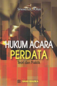 Image of Hukum Acara Perdata Teori dan Praktik