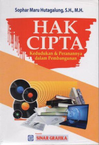 Image of Hak Cipta:Kedudukan dan Peranannya Dalam Pembangunan