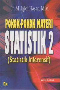 Image of Pokok-Pokok Materi Statistik 2 (Statistik Inferensif)