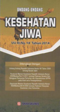 Image of Undang Undang Kesehatan Jiwa
