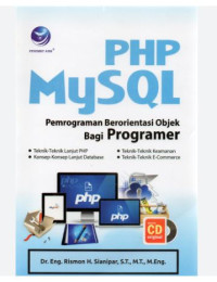 Image of PHP MYSQL Pemrogaman Berorientasi Objek Bagi Programer