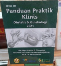 Image of Panduan Praktik Klinis Obstetri Dan Ginekologi