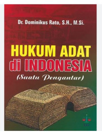 Image of Hukum Adat Di Indonesia (Suatu Pengantar)