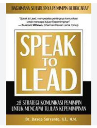 Image of Speak To Lead