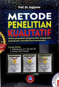 Image of Metode Penelitian Kualitatif