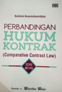 Image of PERBANDINGAN HUKUM KONTRAK
