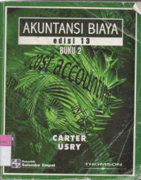 Image of Akuntansi Biaya Buku 2