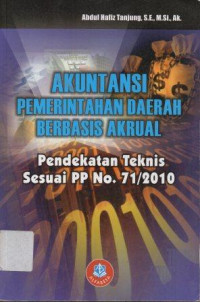 Image of Akuntansi Pemerintahan Daerah Berbasis Akrual