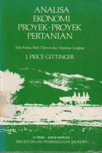 Image of Analisa Ekonomi Proyek-Proyek Pertanian
