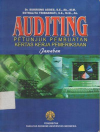 Image of Auditing Petunjuk Pembuatan Kertas Kerja Pemeriksaan Jawaban