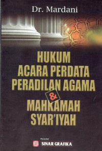 Image of Hukum Acara Perdata Peradilan Agama & Mahkamah Syar'iah