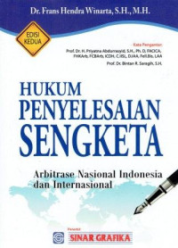Image of Hukum Penyelesaian Sengketa