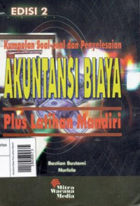 Image of Akuntansi Biaya Plus Latihan Mandiri