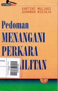 Image of Pedoman Menangani Perkara Kepailitan