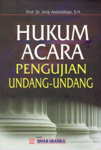 Image of Hukum Acara Pengujian Undang-Undang