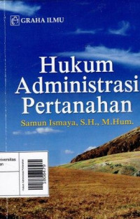 Image of Hukum Administrasi Pertanahan