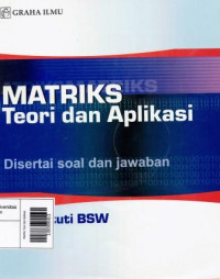 Image of Matriks Teori dan Aplikasi