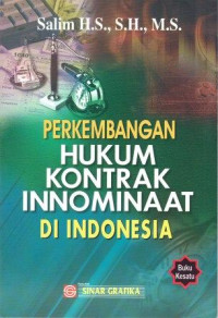 Image of Perkembangan Hukum Kontra Innominaat Di Indonesia
