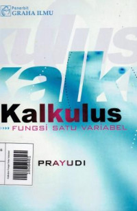 Image of Kalkulus Fungsi Satu Variabel