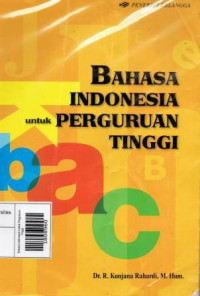 Image of Bahasa Indonesia Untuk Perguruan Tinggi
