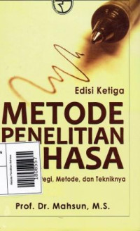 Image of Metode Penelitian Bahasa
