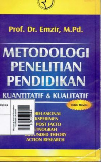Image of Metodologi Pnelitian Pendidikan Kuantitatif & Kualitatif