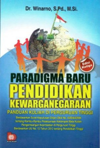 Image of Paradigma Batu Pendidikan Kewarganegaraan Panduan Kuliah Di Perguruan Tinggi