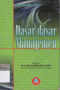 Image of Dasar - Dasar Manajemen