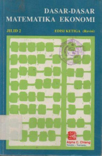Image of Dasar-Dasar Matematika Ekonomi Jilid 2