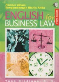 Image of English For Business Law
