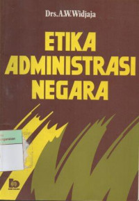Image of Etika Administrasi Negara
