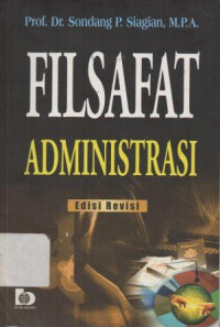 Image of Filsafat Administrasi