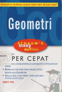 Image of Geometri Belajar Super Cepat