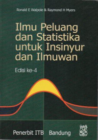 Image of Ilmu Peluang dan Statistika Untuk Insinyur dan Ilmuwan